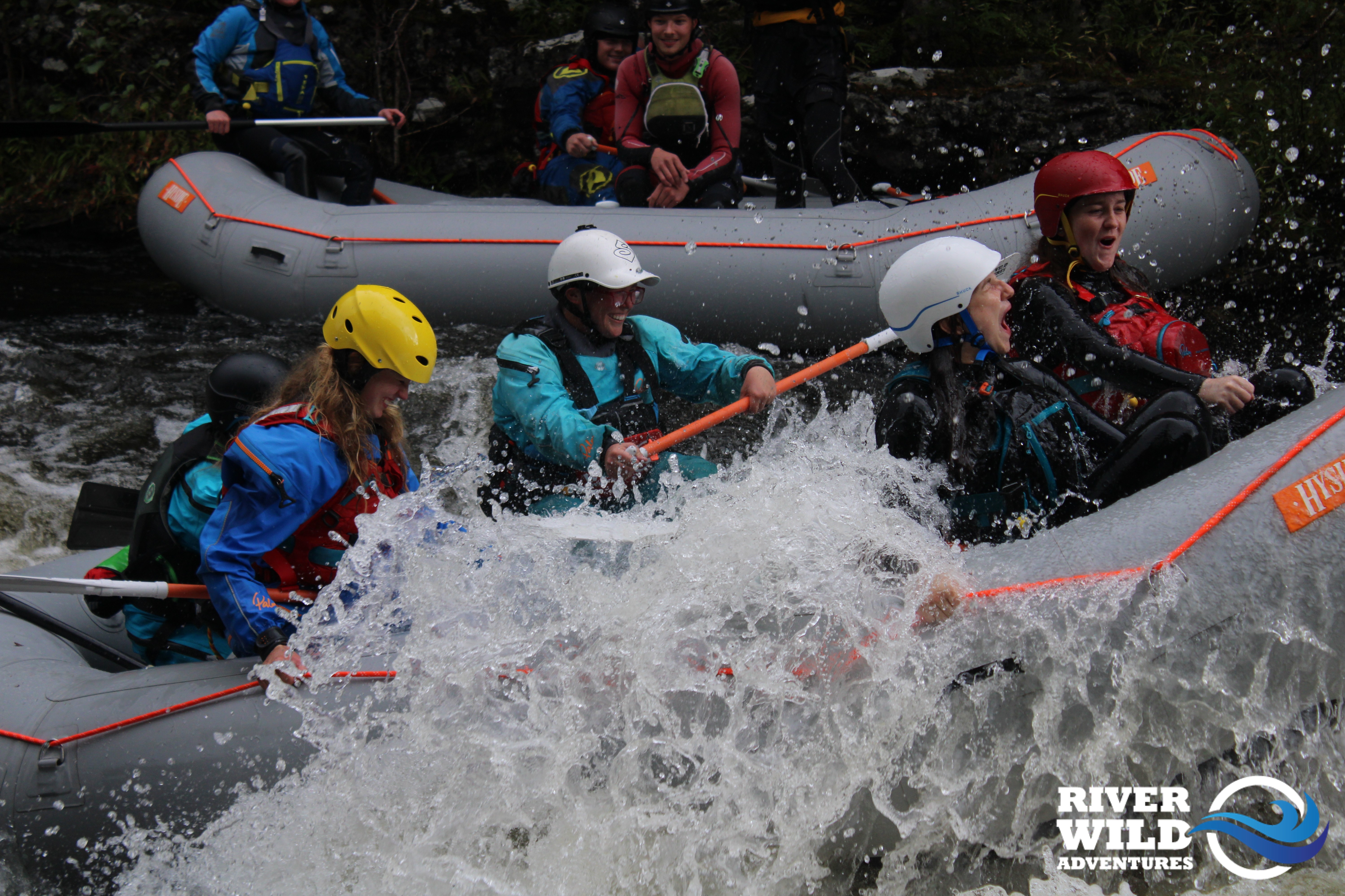 Rafting training