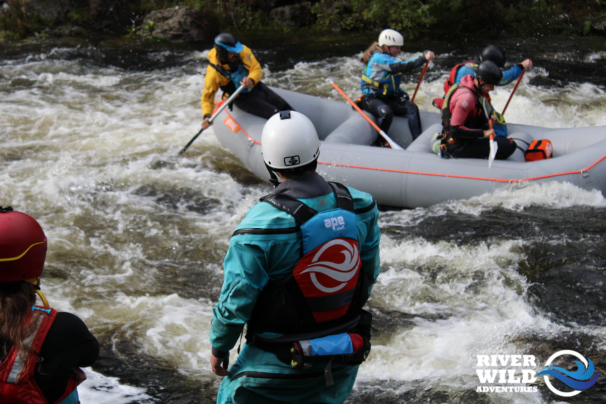 Rafting training