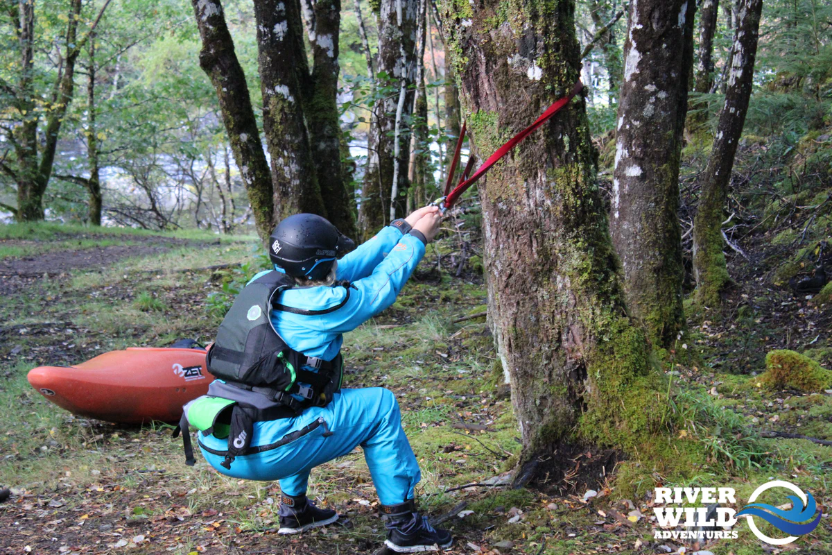 Rafting training