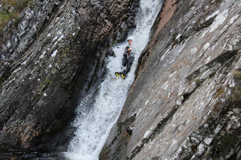 canyon water slide