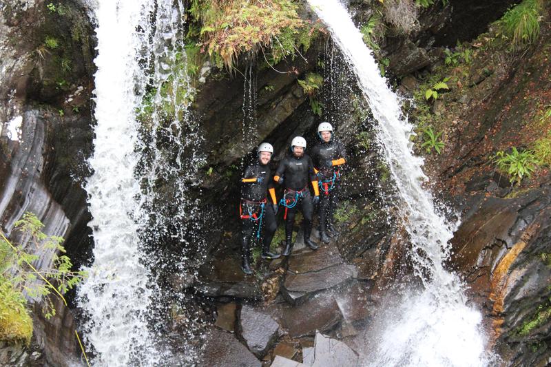 A photo of Laggan Canyon in Scotland